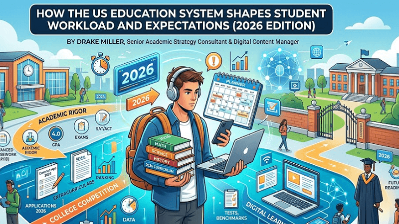 How the US Education System Shapes Student Workload and Expectations