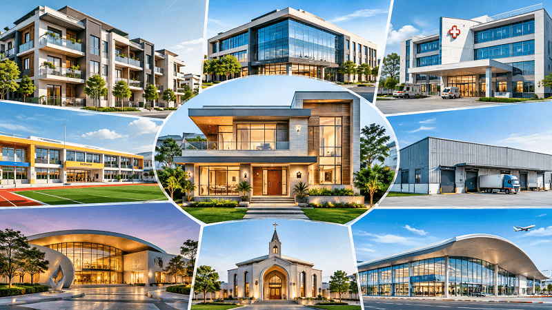 KDArchistyle Building Types from KDArchitects